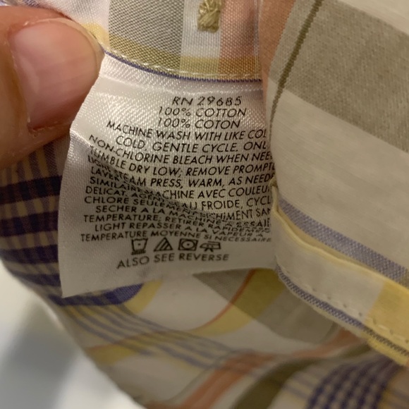 Pendleton Button Down Short Sleeve Shirt Large - Picture 6 of 6